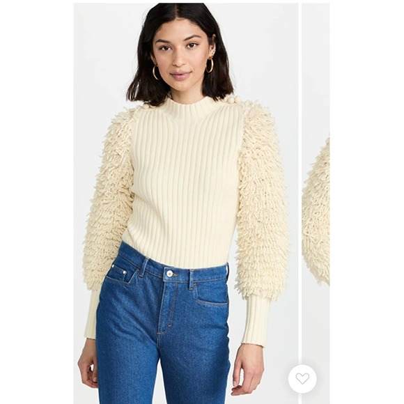 Rebecca‎ taylor LOOPY TNECK SWEATER - Picture 2 of 12